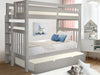 Bunk Beds with 2 Drawers for Storage