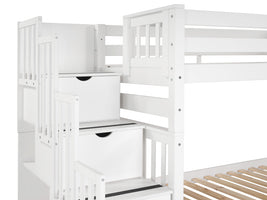 Safe and easy access to top bunk