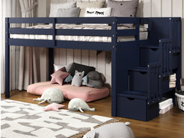 This loft bed has been tested and certified by an independent laboratory