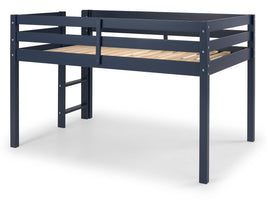 Low loft only 49 inches high for more flexibility in placing it in a room with a low ceiling