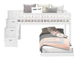 Twin over Twin Low  Bunk Bed when you need that little extra space in the bedroom