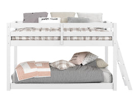 Twin over Twin Low  Bunk Bed when you need that little extra space in the bedroom