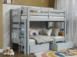 Can be converted in to two twin beds