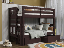 Can be converted in to two twin beds