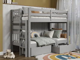 Can be converted in to two twin beds