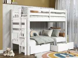 Can be converted in to two twin beds