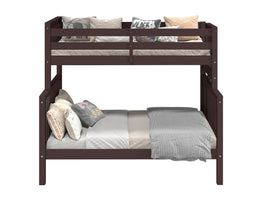 Traditional dark cherry stained finish